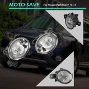 DURAFORCE Fog Light Assembly For Nissan Pathfinder 13-16 26915-3JA0A Right+Left w/Switch