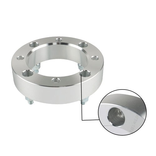 DURAFORCE For 1991-1996 Kawasaki Mule 500 Silver X4 4x137 Wheel Spacer 1.5" 110mm M10x1.25