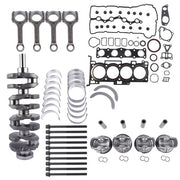 DURAFORCE Crankshaft Con Rod Gasket Set Pistons Bearing Screw Kit for Hyundai Sonata 2.0L