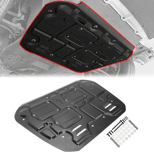Front Skid Plate Under Car Engine Splash Shield Guard for Honda Civic 2016-2021