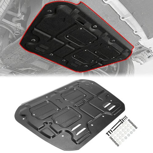 DURAFORCE Front Skid Plate Under Car Engine Splash Shield Guard for Honda Civic 2016-2021