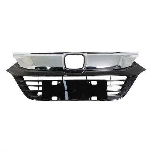 DURAFORCE Fit For Honda HRV HR-V 2019 2020 2021 Plastic Front Bumper Chrome Grille Grill
