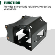 DURAFORCE NEW Winch Mount FOR Polaris ATV Sportsman 400 450 500 550 570 800 850 2011-2024