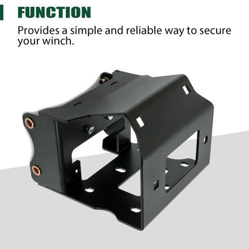 DURAFORCE NEW Winch Mount FOR Polaris ATV Sportsman 400 450 500 550 570 800 850 2011-2024