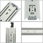 DURAFORCE 1 Pair of 20In Locking Drawer Slides Full Extension & Lock 150 lb Load Capacity
