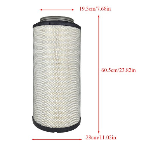 DURAFORCE 2 x Air Filter For 2010-2019 Kenworth Peterbilt 367 389 W900 WIX WA10009 P614986