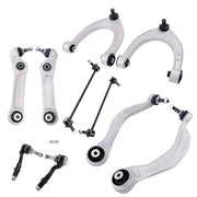DURAFORCE Front Control Arms& Ball Joint Assembly Sway Bar Link 10x For BMW 528i 535d 535i