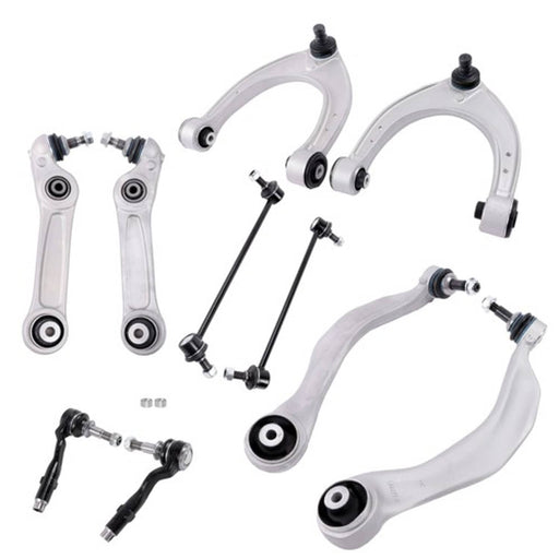 DURAFORCE Front Control Arms& Ball Joint Assembly Sway Bar Link 10x For BMW 528i 535d 535i
