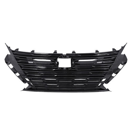 DURAFORCE For 2023-2024 Nissan Altima SV Front Bumper Upper Grille & Grille Chrome Molding
