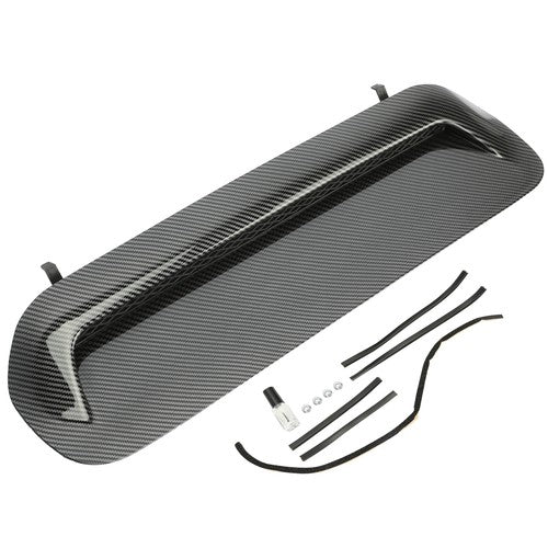 Hood Air Scoop Bulge Kit Carbon Fiber Printing for Toyota 4Runner PRO 2010 2022