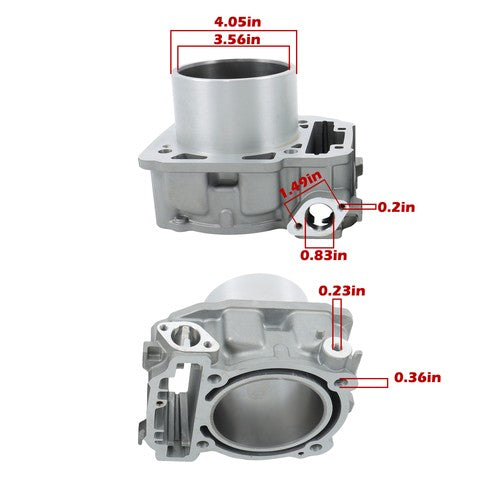 DURAFORCE Front Rear Cylinder for Can-am Outlander 1000 4x4 2012-2015 420413116 420623568