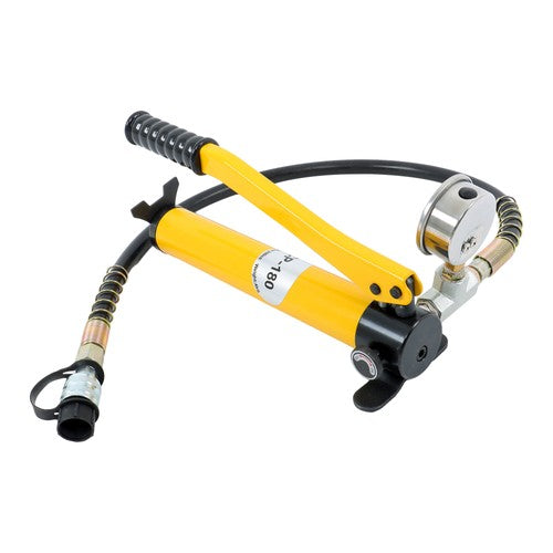 DURAFORCE CP-180 Hydraulic Hand Pump 8500 PSI with Oil Gauge & Hand Operated Pump