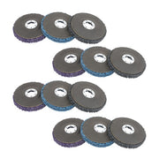 DURAFORCE Diamond Grinding Discs 4 pieces each in blue, purple 12 Packs of 4-1/2' x 7/8'