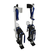 DURAFORCE 18"-30" Stilt Aluminum Alloy Stilts Adjustable Drywall Stilt Painting Tool Black