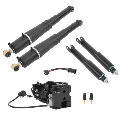 DURAFORCE Air Suspension Compressor Shocks Strut For Cadillac Escalade ESV GMC 2003-2006