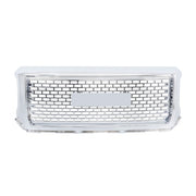 DURAFORCE Compatible For GMC Sierra 1500 2014-2015 Chrome Front Bumper Center Mesh Grille