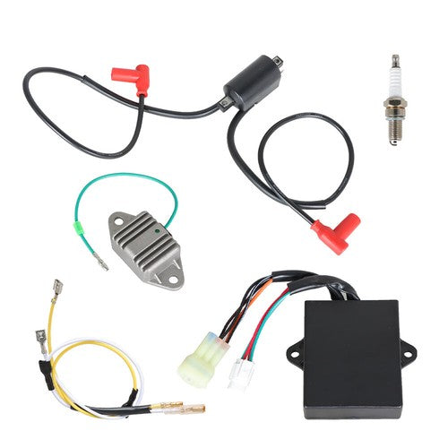 DURAFORCE For Banshee 350 1997-2006 Ignition Coil Igniter CDI BOX Regulator Spark Plug Kit