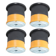 DURAFORCE Rear Body Mount Bushing & Bolt Kit Fit For Ford F-450 F-550 Super Duty 2005-2007