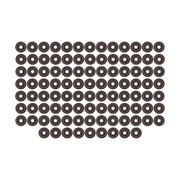 DURAFORCE 100Pack T29 Premium Zirconia Flap Disc Sanding Grinding US 4-1/2"×7/8'' 40 Grit