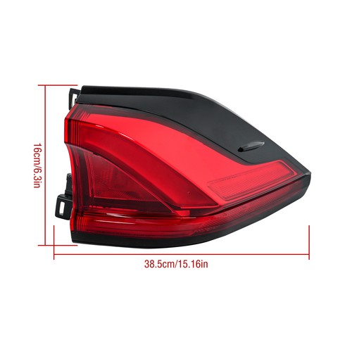 DURAFORCE Quality Passenger Right Rear Tail Light Brake Lamp LED For Grand Highlander 2024