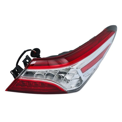 DURAFORCE Right Outer Tail Light Lamp For Toyota Camry XLE XSE 2018-20 LED Passenger Side