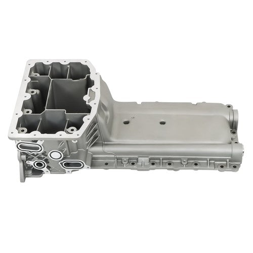 DURAFORCE Aluminum Engine Oil Pan DC3Z-6675-B DC3Z-6675-C For F-650 Super Duty 2018-2019