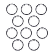 DURAFORCE 10Pcs 6809-2RS Bearings 45×58×7mm Double Rubber Seals Deep Groove Ball Bearing