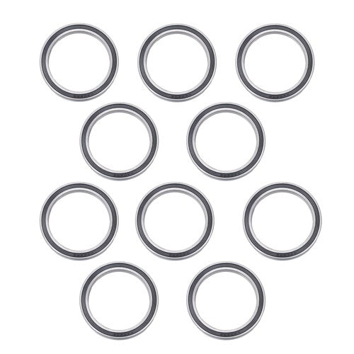 DURAFORCE 10Pcs 6809-2RS Bearings 45×58×7mm Double Rubber Seals Deep Groove Ball Bearing