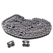 DURAFORCE Roller Chain #35 10 Feet Carbon Stell with 2 Connecting Link 0.375 Inch