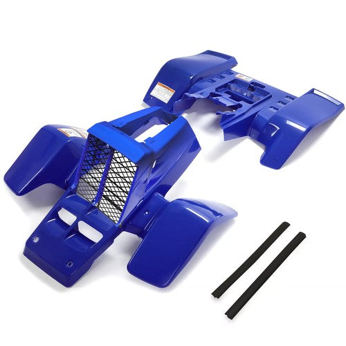 DURAFORCE Blue Grille Front Rear Fenders Gas Tank Plastics Kits For Yamaha Banshee 350