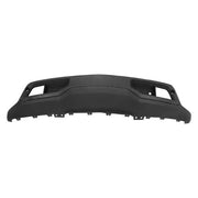 DURAFORCE For 2019-2021 Chevrolet Silverado 1500 Black Plastic Front Bumper W/O Vents