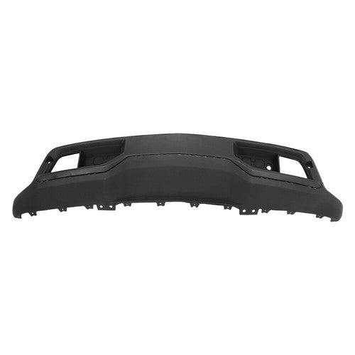 DURAFORCE For 2019-2021 Chevrolet Silverado 1500 Black Plastic Front Bumper W/O Vents