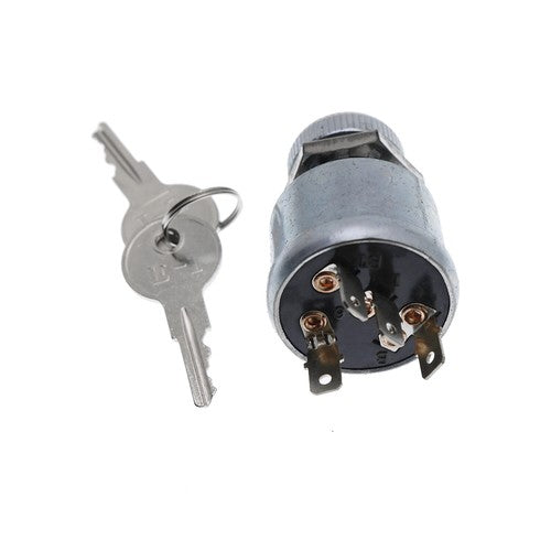 DURAFORCE Fit EZGO Golf Cart Key Switch 4 Prong Pin 2 Keys 81 UP Gas or Electric 33639G01