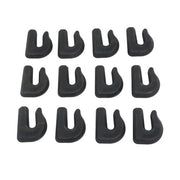 DURAFORCE 12 Pack 3/8" Weld On Grab Hook 6600lbs Heavy Duty G70 Forged Grab Chain Hooks