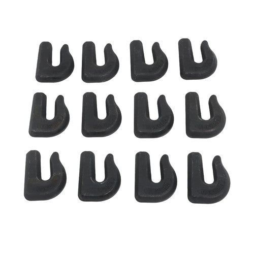 DURAFORCE 12 Pack 3/8" Weld On Grab Hook 6600lbs Heavy Duty G70 Forged Grab Chain Hooks