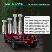DURAFORCE For 2.5-6" lifts 07-18 Jeep Wrangler Sport Front Sway Bar Links Disconnects