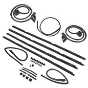 DURAFORCE 17 Pcs Door Tailgate Weatherstripping Seal Kit For any 1978-1987 Chevy El Camino