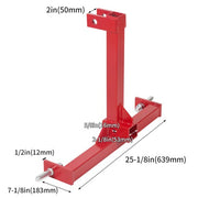 DURAFORCE Drawbar 3 Point Tractor Attachment Standard Category 1 Trailer Hitch Receiver