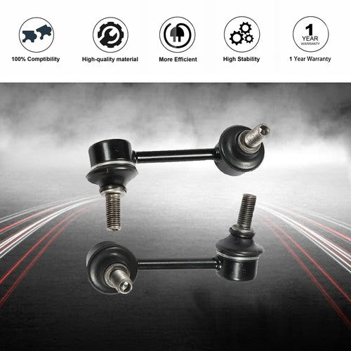 DURAFORCE 8Pcs Suspension Control Lateral Toe Arms Sway Bars Kit Fit For Jeep Dodge Series