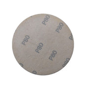 DURAFORCE 100 Pack 5" Hook Loop Pads Sanding Disc NO-Hole Flocking Sandpaper Grit 60-320