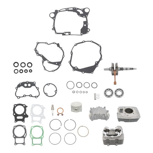 DURAFORCE For Honda TRX250 13000-HM8-A4 Complete Cylinder Crankshaft Bearings Gasket Kit