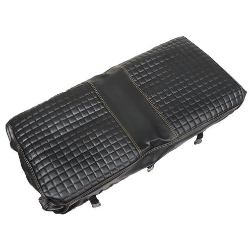 DURAFORCE For Club Car Precedent Seat Cushion Black Golf Cart Diamond Seat Cover Kit