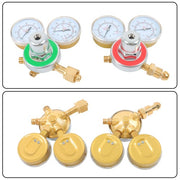 DURAFORCE Brass Oxygen Regulator CGA540 + Acetylene Regulator CGA-200 Fit For Victor