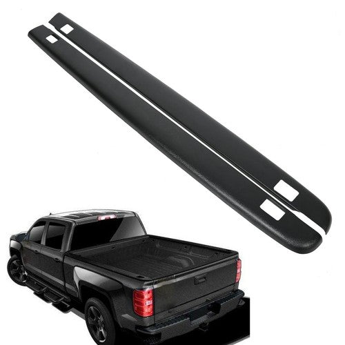 DURAFORCE Black 5'8" Bed Side Rail Cap Cover Fit 2007-2013 Chevy Silverado 1500 72-41114