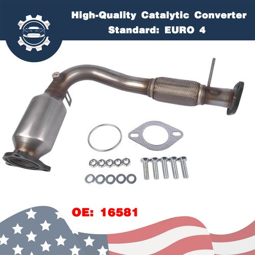DURAFORCE Front Catalytic Converter for GMC Terrain 10-14 Chevy Captiva Sport 12-15 2.4L