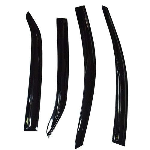 DURAFORCE For 2014-18 Toyota Corolla Mugen Style Window Visors Sun Rain Guards Vent Shade