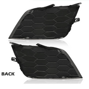 DURAFORCE Pair Front Bumper Fog Light Cover for Nissan Sentra 2016-2019 Left Right