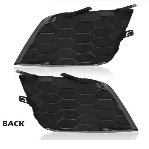 DURAFORCE Pair Front Bumper Fog Light Cover for Nissan Sentra 2016-2019 Left Right