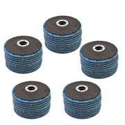DURAFORCE PACK 50 PREMIUM ZIRCONIA FLAP DISC SANDING GRINDING 4-1/2" X 7/8" 40 GRIT