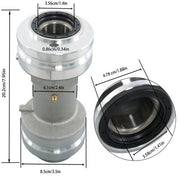 DURAFORCE Rear Axle Bearing Housing Carrier Hub 5132098 5131701 Fit For Polaris